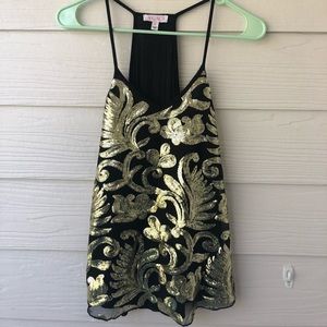 Sequin tank